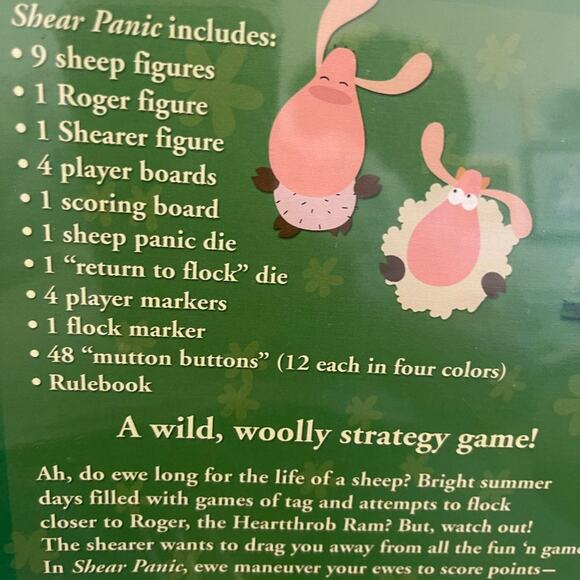 2006 Shear Panic! The Best Game Ewe Ever Herd! by Mayfair Games - Picture 3 of 5